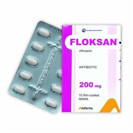 Floksan 200 mg N10 tab