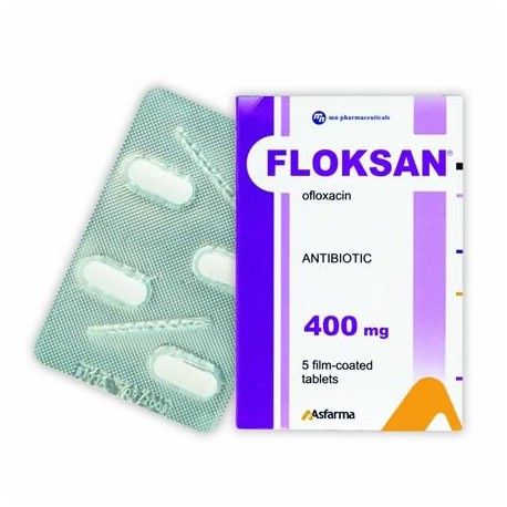 Floksan 400 mg N5 tab
