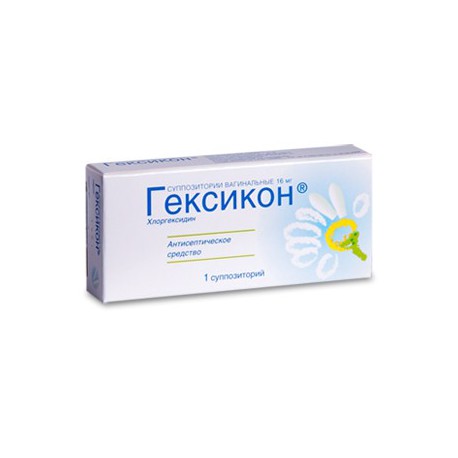 Hexicon Sup. vag. 16 mg N1