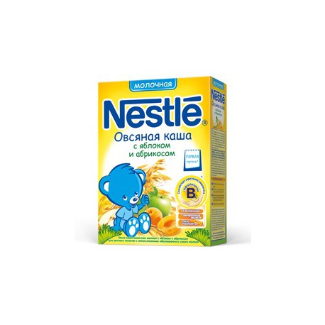 Nestle terci de lapte cu mar+caise 250g