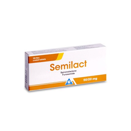 Semilact 50mg+20mg comp. N10