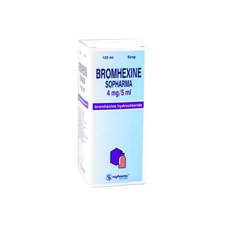 Bromhexin sol 4mg 125ml (Sopharma)