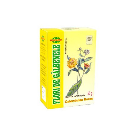 Flori de galbenele 50 g (Medfarma)