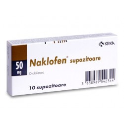 Naclofen sup 50mg N10