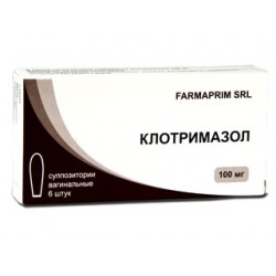 Clotrimazol sup.vag. 100mg N6 (FP)