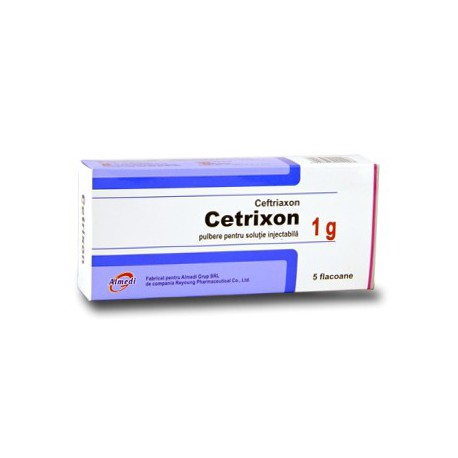 Cetrixon sol. inj. 1g N10