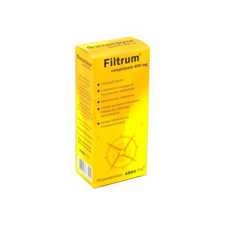 Filtrum tab. 400 mg N50