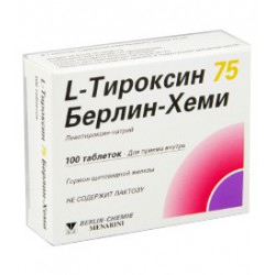 L-Thyroxin-75 BC tab N100