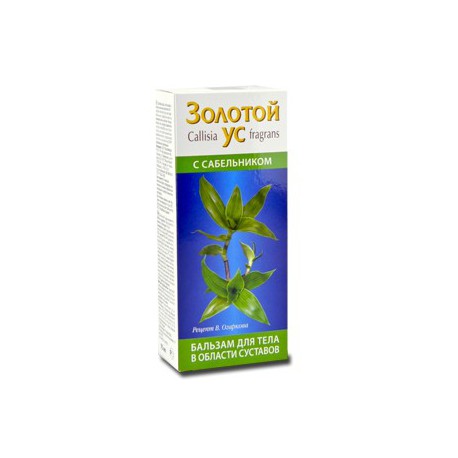 Balsam "Золотои ус" с сабельн. 75ml