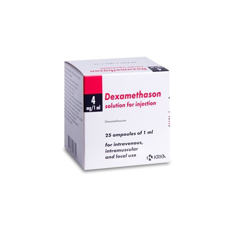 Dexamethason fiole 4mg/1ml N25(KRK