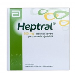 Heptral 500 mg 5ml N5 amp