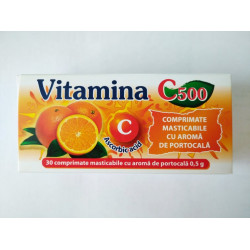 Vitamina C 500mg N30 /portocala/