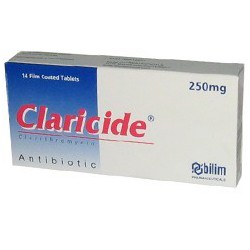 Claricid tab 250mg N14
