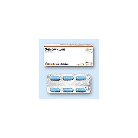 Hemomycin caps 250mg N6