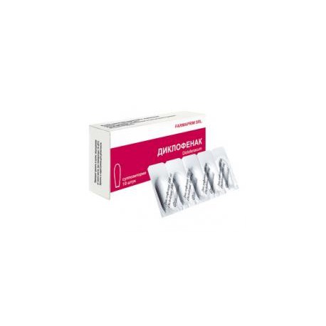 Diclofenac Sup 100mg N6 (Farmaprim)