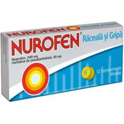 Nurofen raceala,gripa comp.film. N12