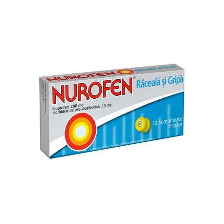 Nurofen raceala,gripa comp.film. N12